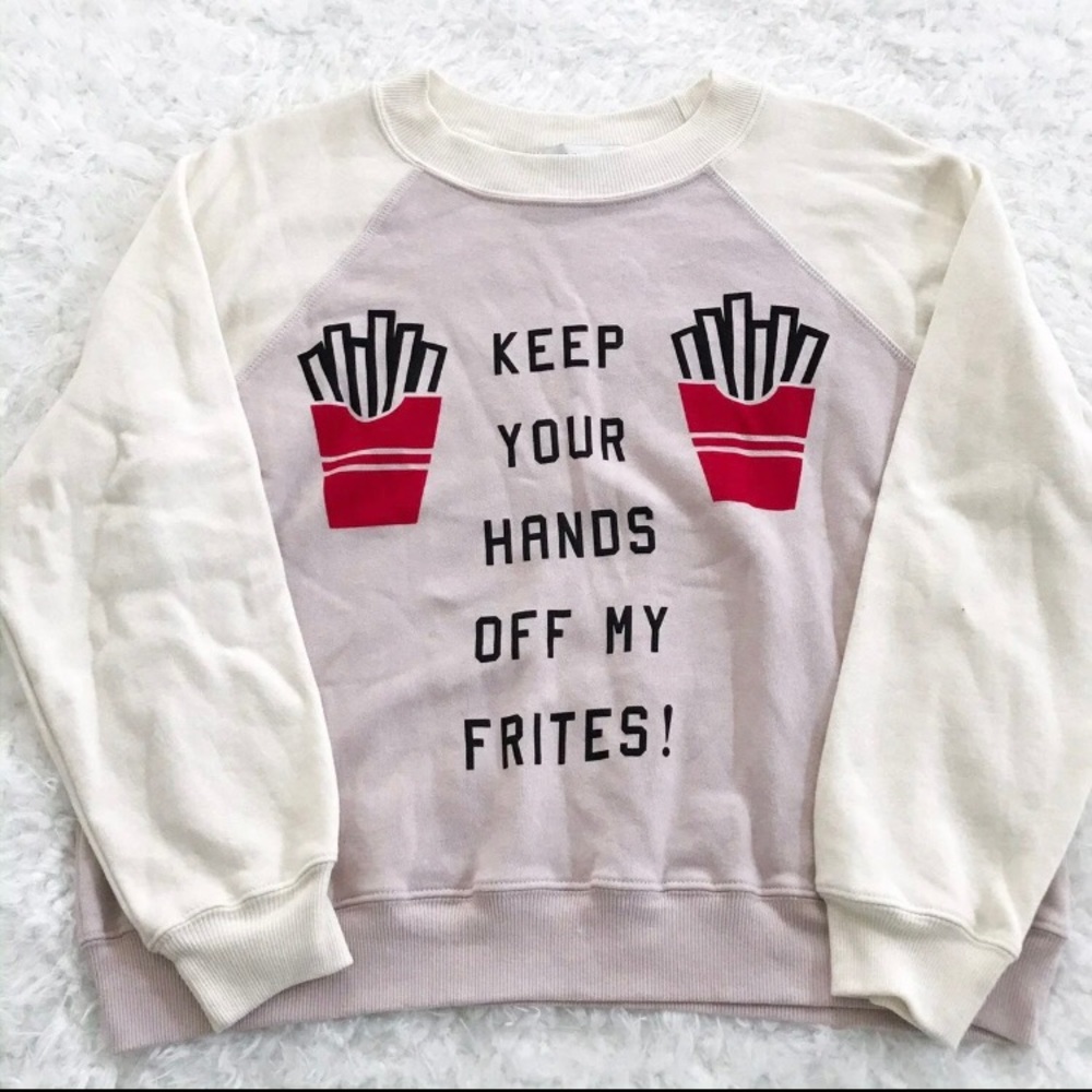 Wildfox frites sweatshirt